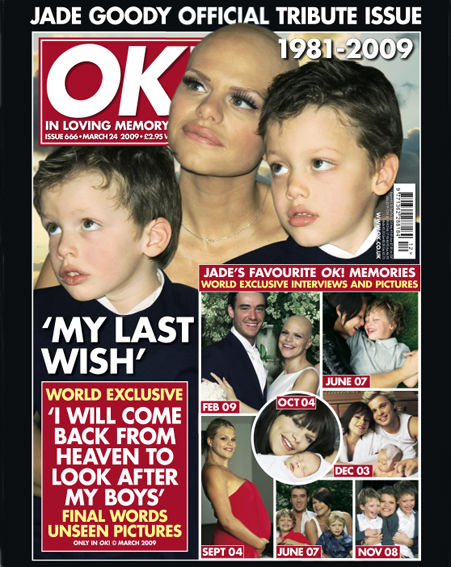 8405_1.jpg - The Jade Goody Tribute issue is issue number 666.  The Lord moves in mysterious ways.
