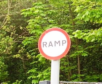 Ramp.JPG - No ramps allowed.