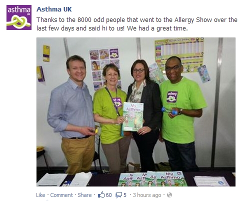 oddpeople.jpg - Asthma UK is unnecessarily rude to visitors to the Allergy Show.
